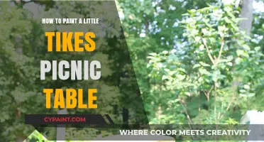 Revamp Your Little Tikes Picnic Table: Easy Painting Guide