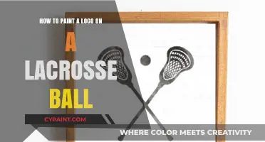 Customizing Lacrosse Balls: Painting Your Logo