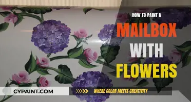 Creative Mailbox Makeover: Painting Vibrant Flowers for a Welcoming Look