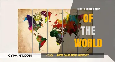Master the Art: Painting a Stunning World Map Step-by-Step