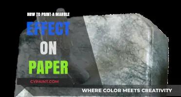 Mastering Marble: Easy Steps to Paint a Marble Effect on Paper