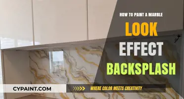 Mastering Marble: Easy Steps to Paint a Backsplash Effect