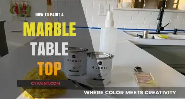 Mastering Marble: Step-by-Step Guide to Painting a Table Top