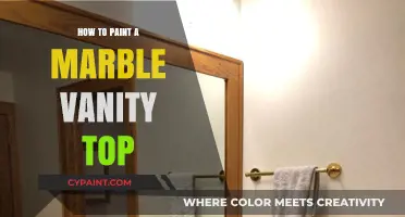 Transform Your Vanity: Easy Steps to Paint a Marble Vanity Top