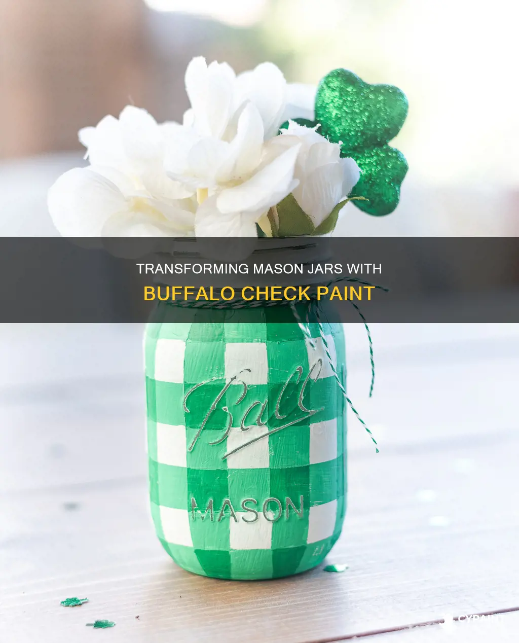 how to paint a mason jar in buffalo check