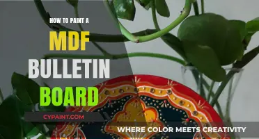 DIY MDF Bulletin Board: Easy Painting Tips for a Custom Look