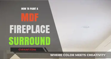 Transform Your MDF Fireplace Surround: A Step-by-Step Painting Guide