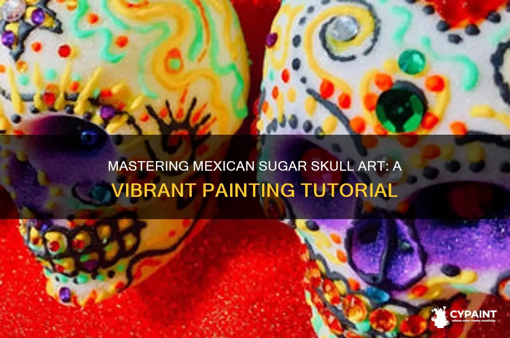how to paint a mexican sugar skull