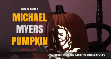 Spooky Carving: Painting a Michael Myers Pumpkin for Halloween