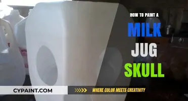 Transform a Milk Jug into a Spooky Skull: DIY Painting Guide