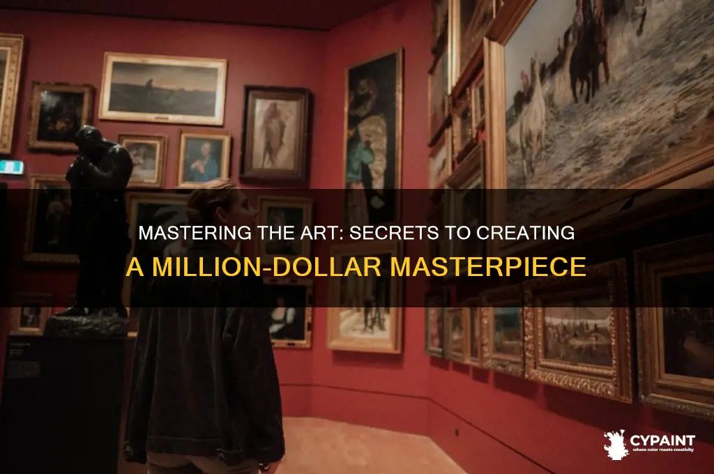 how to paint a million dollar painting