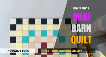 Crafting Colorful Mini Barn Quilts: A Step-by-Step Painting Guide