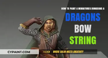 Painting Miniature Bow Strings: Dungeons & Dragons Style