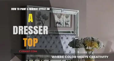 Transform Your Dresser: Mastering the Mirror Effect Paint Technique