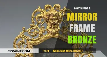 Transform Your Mirror: Easy Bronze Frame Painting Tutorial