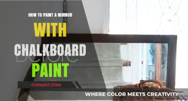 Transform Your Mirror: Easy Chalkboard Paint DIY Guide