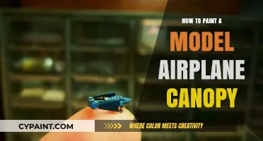 Mastering the Art of Painting a Model Airplane Canopy
