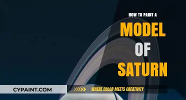 Mastering the Art: Painting a Realistic Saturn Model Step-by-Step