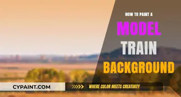Mastering Model Train Backdrops: Easy Painting Techniques for Realistic Scenes