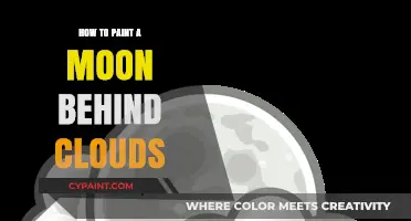 Mastering Moonlit Skies: Techniques to Paint a Moon Behind Clouds
