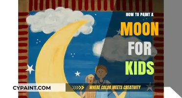 Easy Moon Painting Ideas for Kids: Fun Creative Art Tutorial
