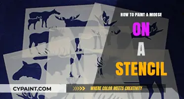 Master Stencil Art: Painting a Majestic Moose Step-by-Step Guide