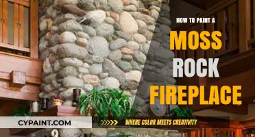 Transform Your Fireplace: A Guide to Painting a Moss Rock Look