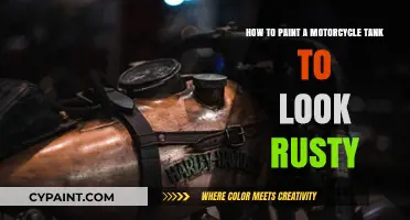 Creating Rustic Charm: Painting Motorcycle Tanks