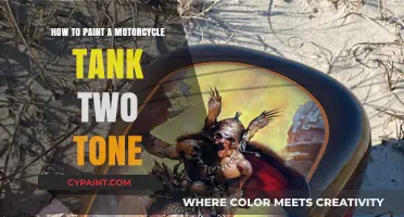 Master Two-Tone Motorcycle Tank Painting: Step-by-Step Guide for Stunning Results