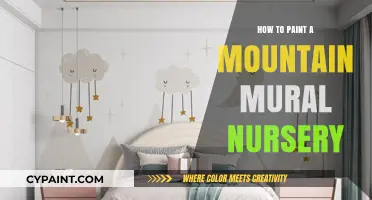 Create a Serene Mountain Mural Nursery: Easy Painting Guide