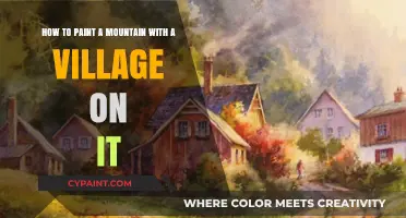 Capturing Serenity: A Step-by-Step Guide to Painting a Mountain Village