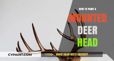 Mastering the Art: Painting a Mounted Deer Head Step-by-Step