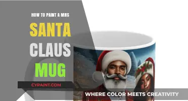 Festive DIY: Painting a Mrs. Santa Claus Mug Step-by-Step Guide