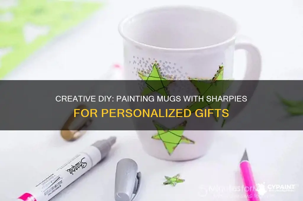 how to paint a mug with sharpie