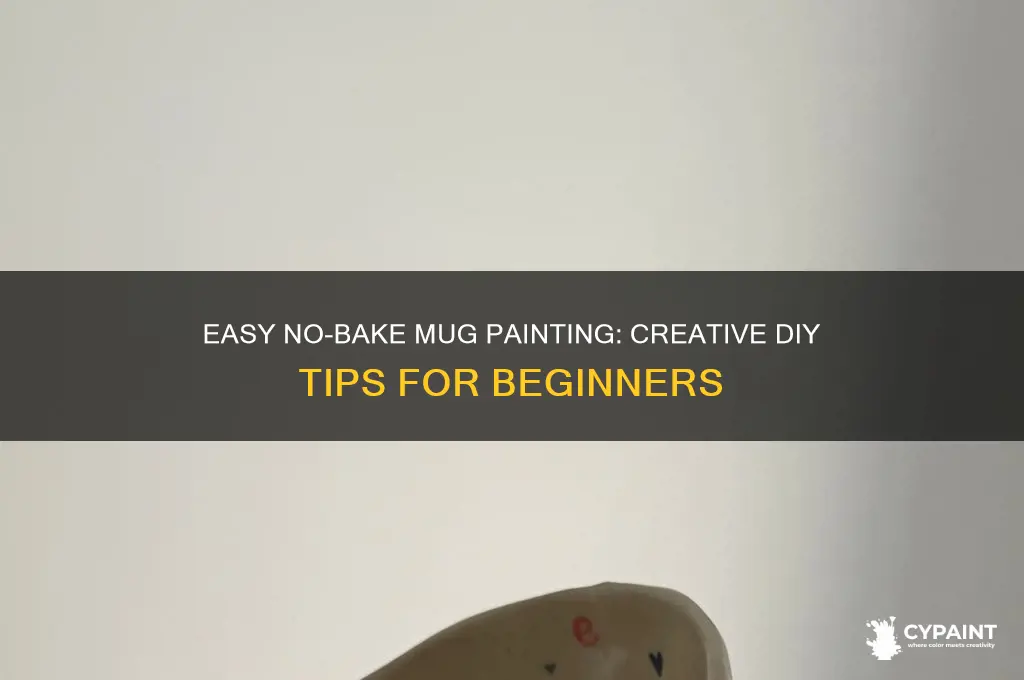 how to paint a mug without baking