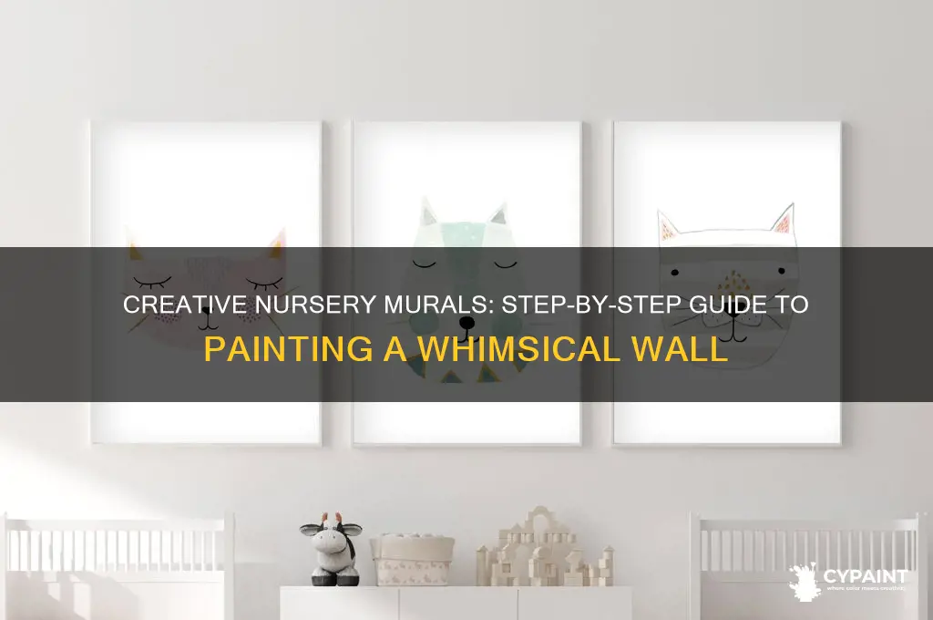 how to paint a mural in a nursery
