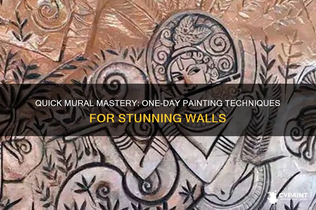 how to paint a mural in one day