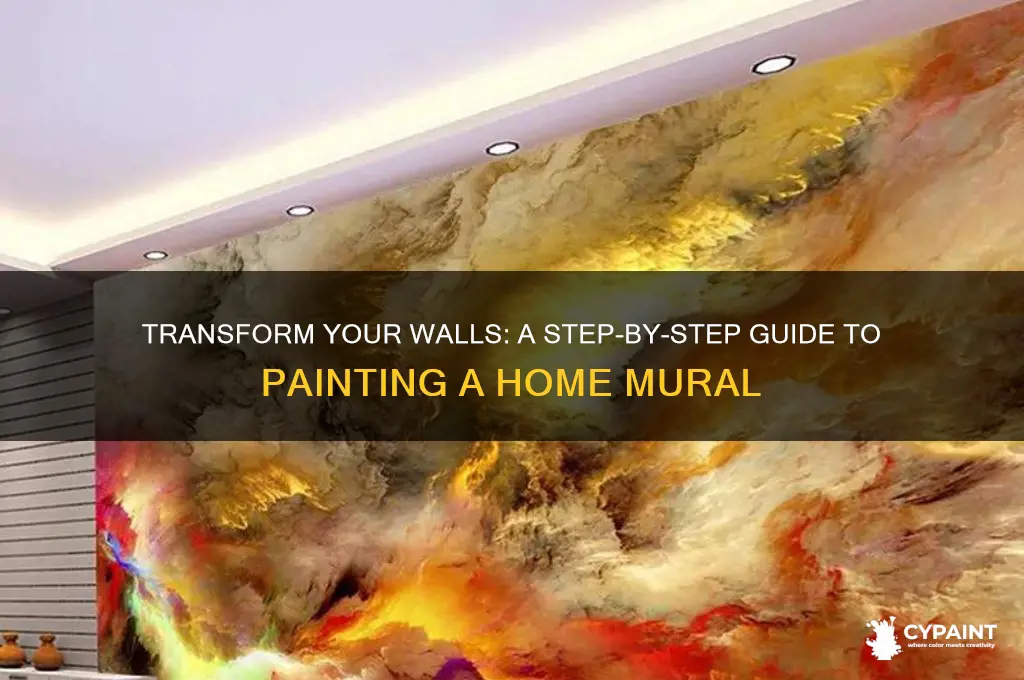 how to paint a mural in your home