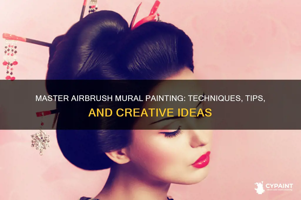 how to paint a mural with an airbrush