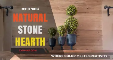 Mastering the Art of Painting a Natural Stone Hearth