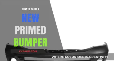 Mastering the Art: Painting Your New Primed Bumper Like a Pro
