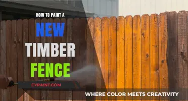 Mastering Fence Painting: A Step-by-Step Guide for New Timber Fences