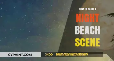 Mastering Night Beach Painting: Techniques for Capturing Moonlit Waves