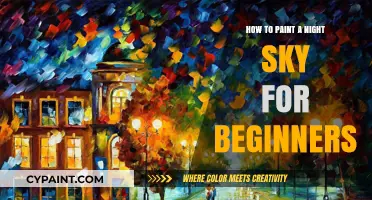 Beginner's Guide to Painting a Stunning Night Sky Effortlessly