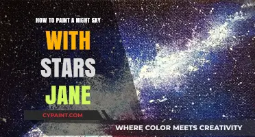 Painting the Night Sky: Jane's Starry Guide