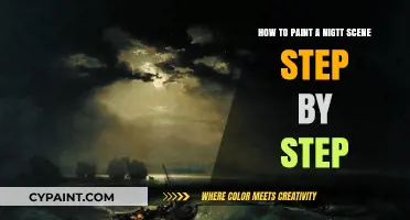 Creating a Night Scene: Painting Step-by-Step