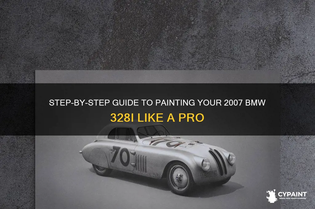 how to paint a nmw 328i 2007