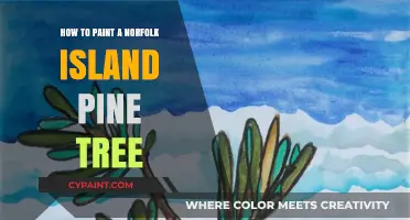 Mastering the Art of Painting a Norfolk Island Pine Tree