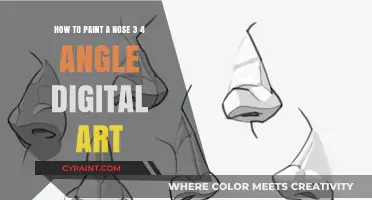 Mastering the 3/4 Angle Nose in Digital Art: A Step-by-Step Guide