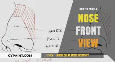 Mastering the Front View: A Step-by-Step Guide to Painting a Nose